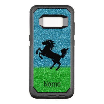 Black Horse OtterBox Samsung Galaxy S8 Case