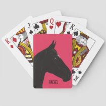 Black Horse Poker Cards