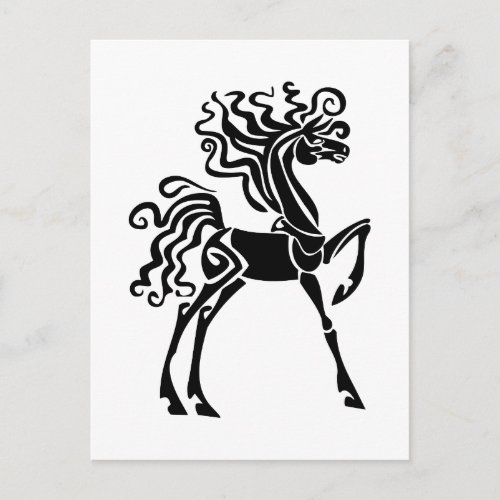 Black Horse Postcard