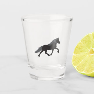 Black Horse Shot Glas Glass
