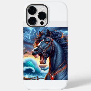 Black Horse Storm Case-Mate iPhone 14 Pro Max Case