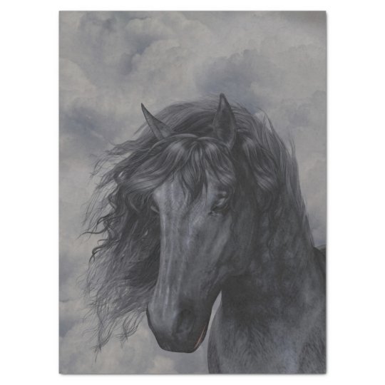Black Horse Tissue Paper | Zazzle.com