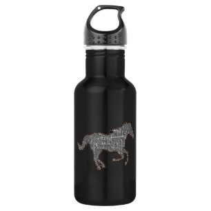 black horse water bottle
