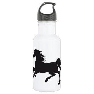Black horse water bottle