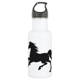 Black horse water bottle