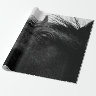 BLACK HORSE WRAPPING PAPER