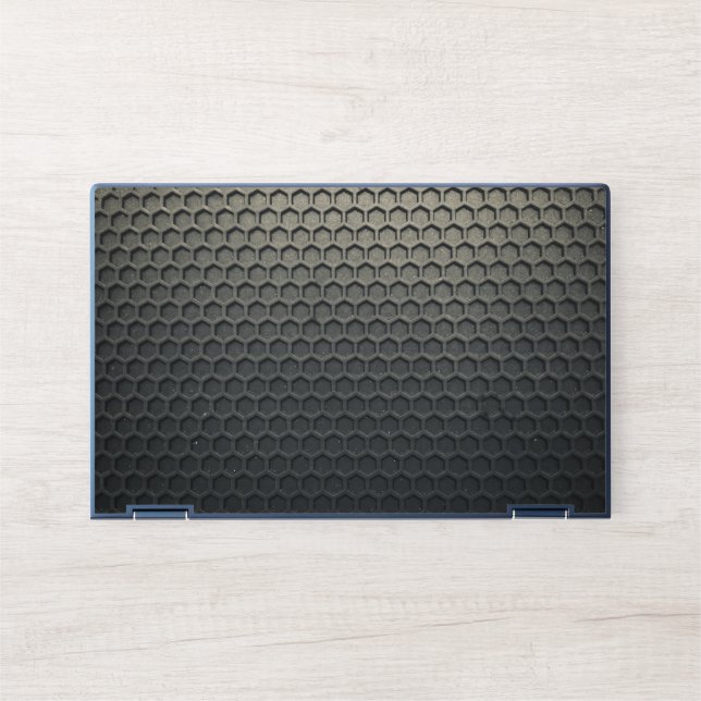 Black HP Elite Dragonfly Notebook Skin (Front)