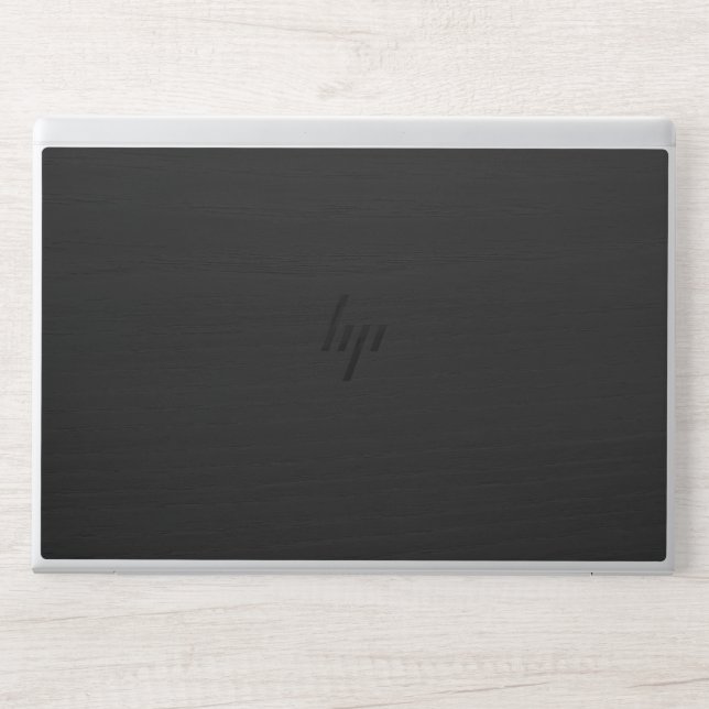 Black HP Laptop Skin (Front)