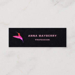 Black Hummingbird Business Card