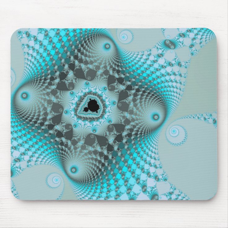 Black Ice Mousepad Zazzle