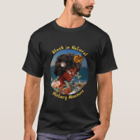 Black in Natura History Museums T-shirt