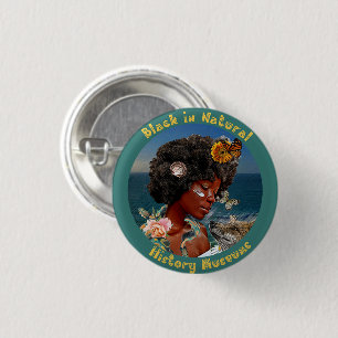 Black in Natural History Museums Button