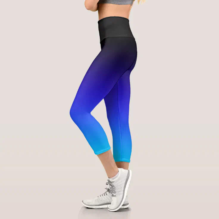 Black Ombre Gym Leggings