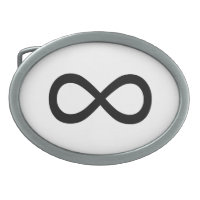 Black Infinity Symbol