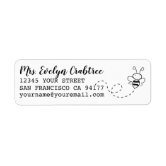 Wrap Around Pencil Labels | Zazzle
