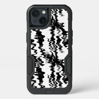 black ink iPhone 13 case