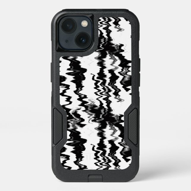 black ink otterbox iPhone case (Back)