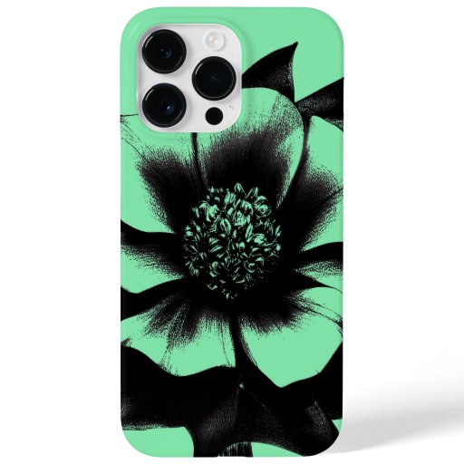 Black Ink Painted Case-Mate Phone Case