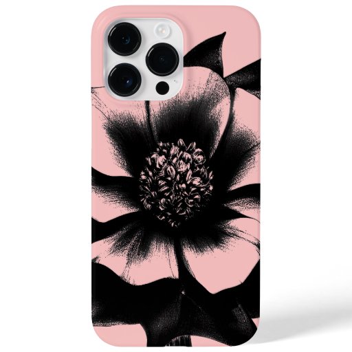 Black Ink Painted Case-Mate Phone Case