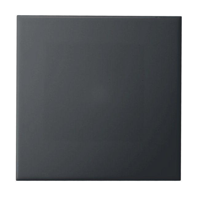 Black Inkwell Square Kitchen and Bathroom Ceramic Tile (Front)