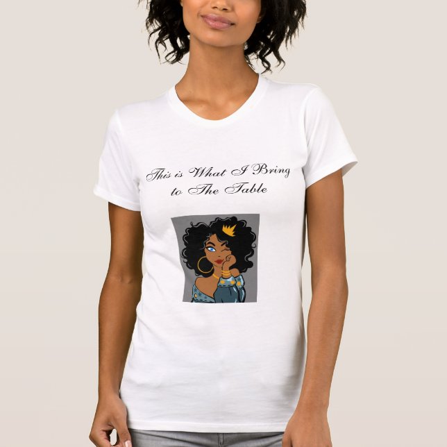 Black Inspirations for Women T-Shirt (Front)