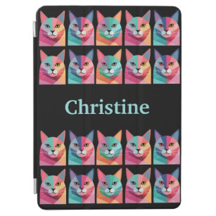 Fierce Feline: Adorable Yet Angry Cat Design | iPad Case & Skin