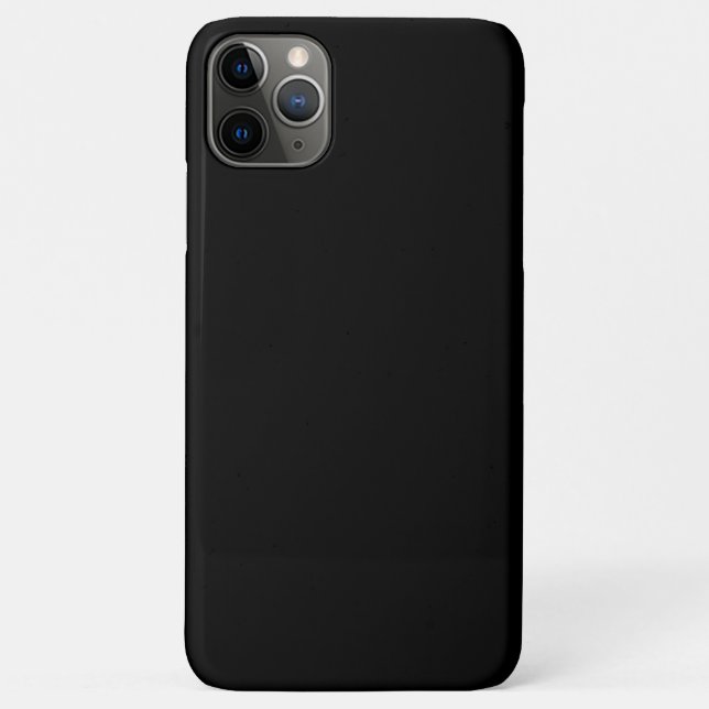 Black iPhone 11 Pro Max Case (Back)