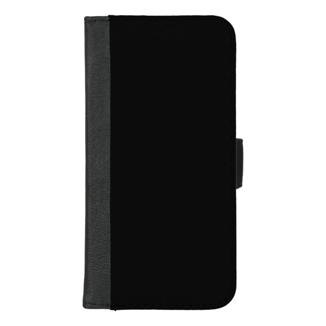 Black  iPhone 8/7 Plus Wallet Case (Front)