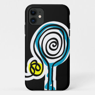 Black iPhone case for tennis player