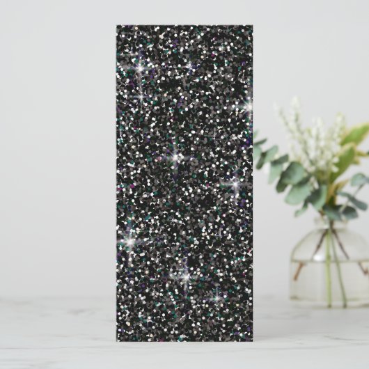 Black iridescent glitter (Standing Front)