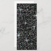 Black iridescent glitter (Front/Back)