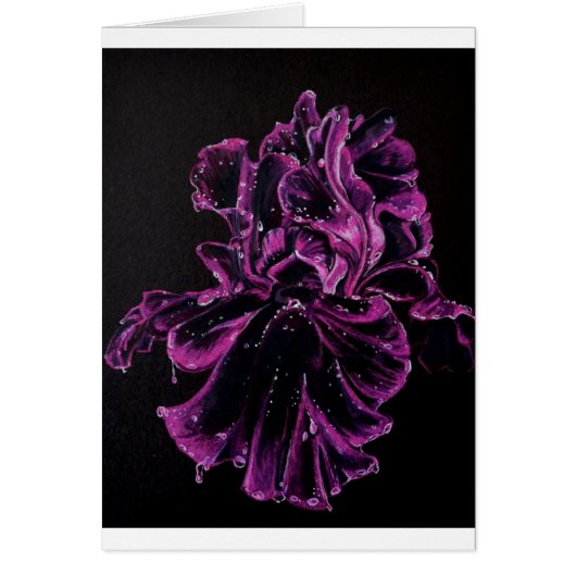 Black Iris Cards (Front)