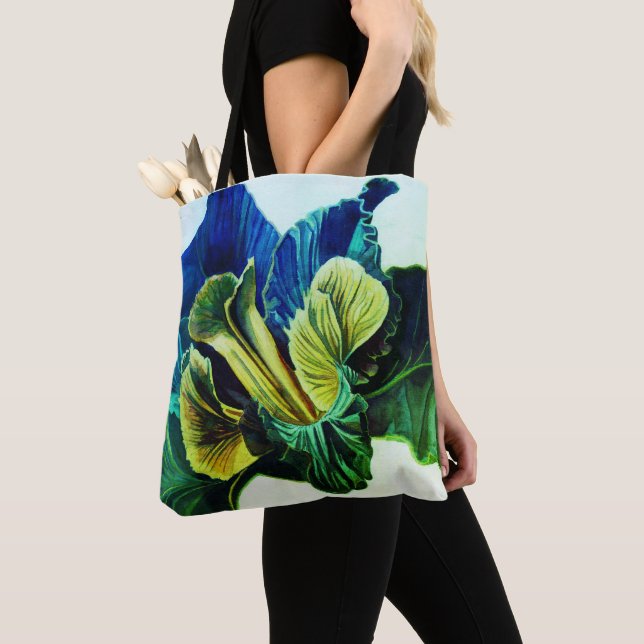 Black Iris - Sea Edition Tote Bag (Close Up)