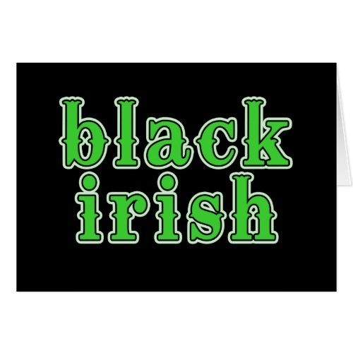 Black Irish