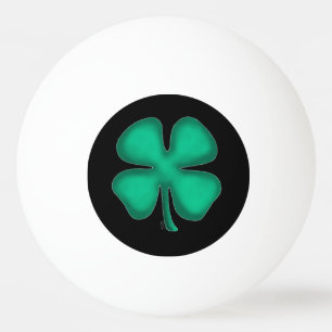 Black Irish 1-star ping pong ball