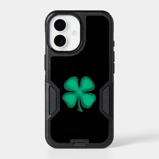 Black Irish Apple iPhone 17 OtterBox Commuter case (Back)