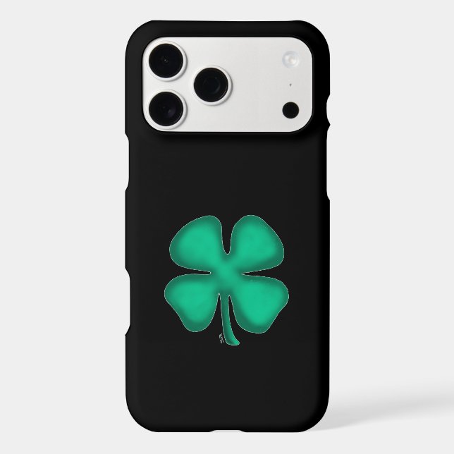 Black Irish Apple iPhone 17 Pro Max Slim case (Back)