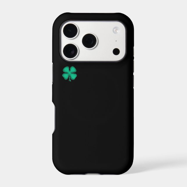 Black Irish Apple iPhone 17 Pro Tough case (Back)