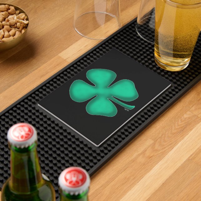 Black Irish bar mat (Insitu (Bar 2))