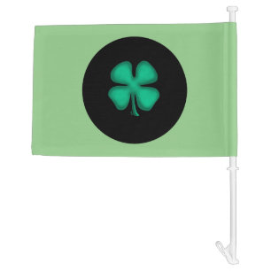 Black Irish Circle car and boat flag