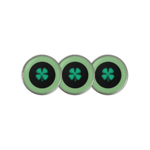 Black Irish Circle golf ball markers