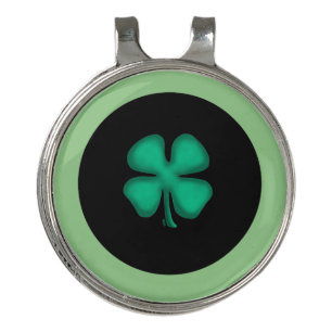 Black Irish Circle golf hat clip and marker