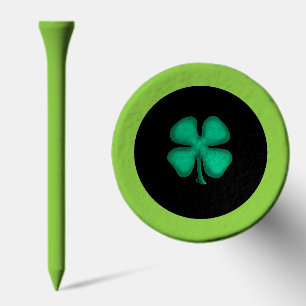 Black Irish Circle green golf tee top