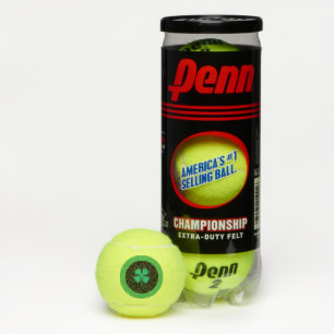 Black Irish Circle Penn tennis balls