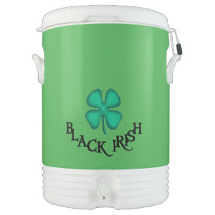 Black Irish clover and word cooler green 10 gallon