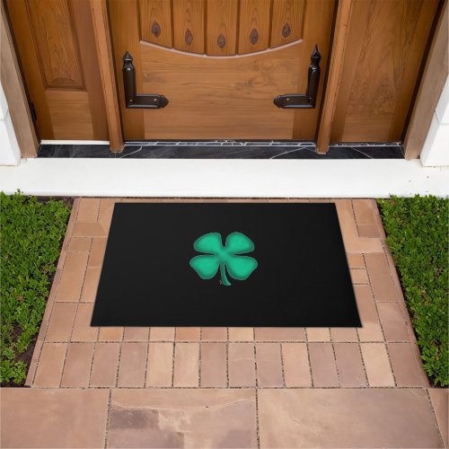 Black Irish doormat