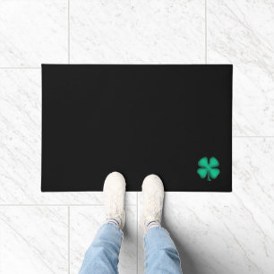 Black Irish doormat