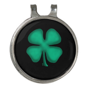 Black Irish golf hat clip and marker