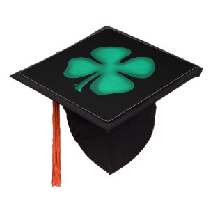 Black Irish graduation cap