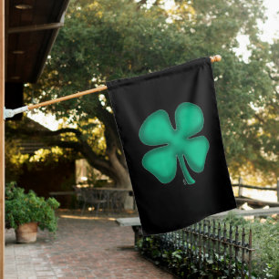 Black Irish house flag